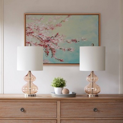 2pc Ellipse Table Lamp