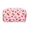 My Melody X Strawberry Shortcake Strawberries & Butterflies 8" Pink Toiletry bag - 4 of 4