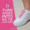 The Original Stretchlace No-Tie Silicone Elastic Shoelaces – Pink Tieless Shoe Laces (1 Set) - 4 of 4