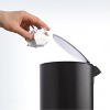 LunaLulinlk Stainless Steel 3L Bathroom Trash Can with Soft Close Lid - Brushed Nickel - 4 of 4