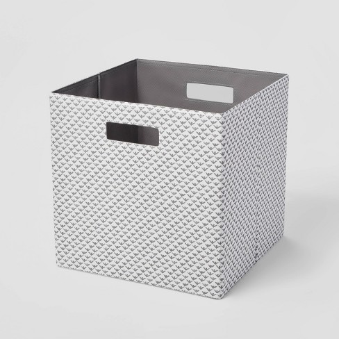 Small Plastic Storage Bin - Black Polkadot on White – Art Therapy