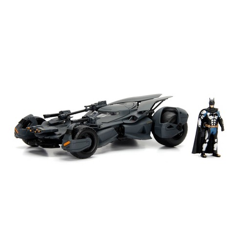 Jada Diecast Metal 1:24 Scale DC Justice League Batmobile W/Batman Fig IN STOCK 