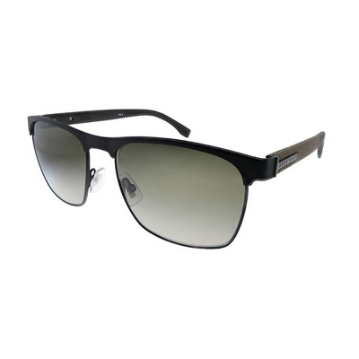 Hugo Boss BOSS 0984/S YZ4 Unisex Rectangle Sunglasses Brown 57mm