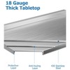 Stainless Steel Work Table 24" x 60" with Undershelf, [NSF Certified][Heavy Duty]Kitchen Prep Table for Home, Restaurant, Hotel, Silver - 2 of 4