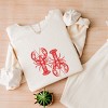 Simply Sage Market Two Lobsters Lightweight Garment Dyed Sweatshirt - 3 of 4