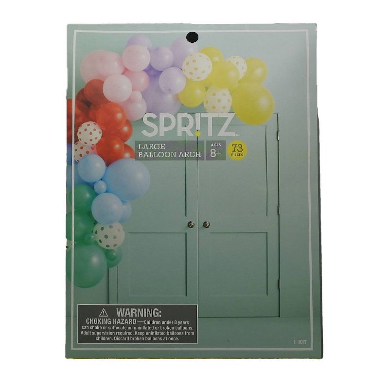 Large Balloon Garland/Arch Bright Colors - Spritz&#8482;, 3 of 12