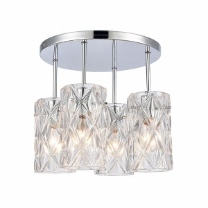 Elk Home Formade Crystal 4 - Light Semi-Flush Mount in  Polished Chrome - 1 of 3