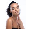 You Go Natural Satin Lined Knotted Headband - Black - 4 of 4