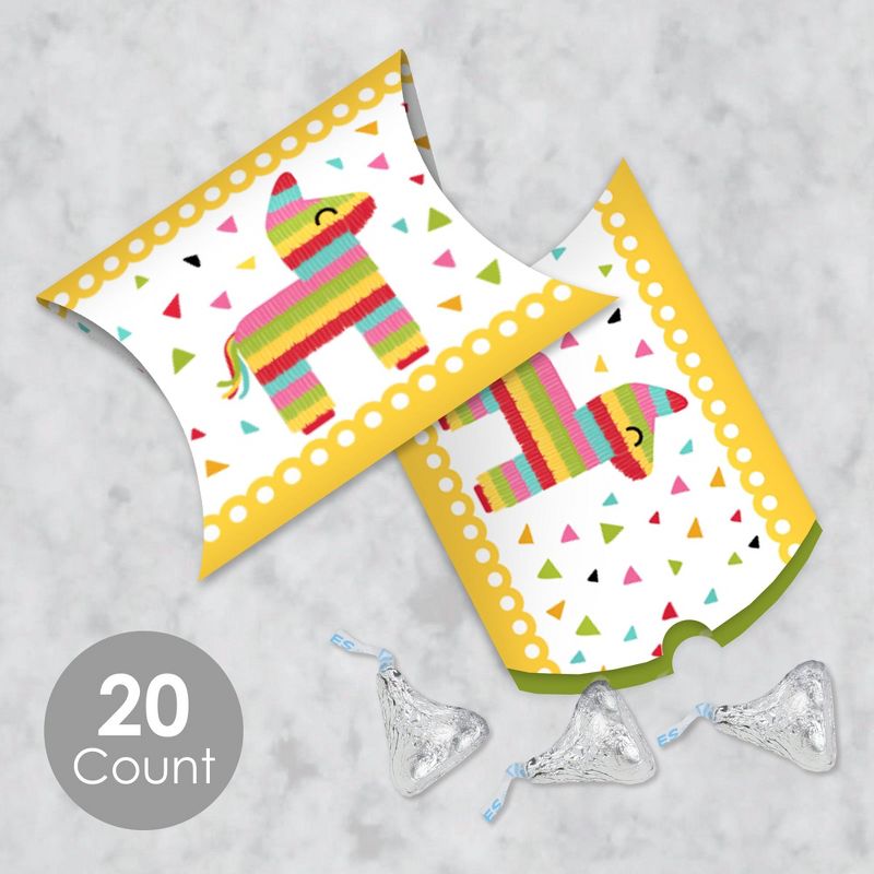 Big Dot of Happiness Let's Fiesta - Favor Gift Boxes - Fiesta Petite Pillow Boxes - Set of 20, 2 of 9
