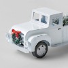 Decorative Metal Truck with Tree and Star White - Wondershop™ - image 3 of 3