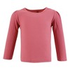 Hudson Baby Infant Girl Thermal Long Sleeve Tees 5pk, Creative Rainbows - 4 of 4