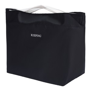 REGALWOVEN Insulated Waterproof Wipe Clean Large Capacity Lunch Bags 8.7 x 5.5 Inches - 1 of 4