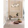 Regis Falls 5 Light Pendant Black - EGLO: Opal Glass, ETL Listed, Adjustable Height - 3 of 4