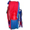 Nintendo Super Mario Red 5pc 16" School Backpack Set with a lunch bag, water bottle, carabiner clip & ID holder, Blue - 3 of 4