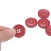 Unique Bargains Resin DIY Craft Flat 4-Hole Sewing Buttons 10 Pcs - 4 of 4