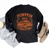 Simply Sage Market Pumpkin Spice Season Truck Distressed Garment Dyed Long Sleeve - 3 of 4