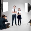 VEVOR Softbox Lighting Kit, 24" x 24", Professional Softbox with 30W 5500K Bulbs, Close to Natural Daylight, Adjustable Tripod Stand, Black - 2 of 4