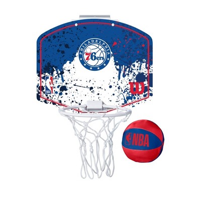 NBA Philadelphia 76ers Mini Over the Door Hoop