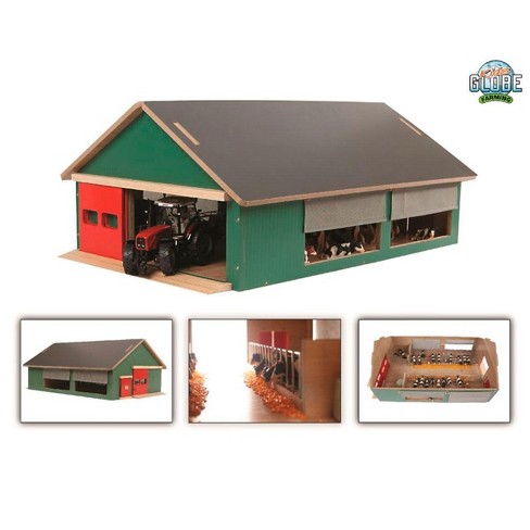 Globe Farming Cattle Shed With Barn 1:32 Scale Model Toy Gift 