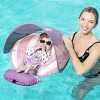 Mambobaby Light Traveler Baby Pool Float with Canopy Hot Air Balloon - 3 of 4