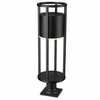 Z-Lite Luca 1 - Light Lantern in  Black - 4 of 4