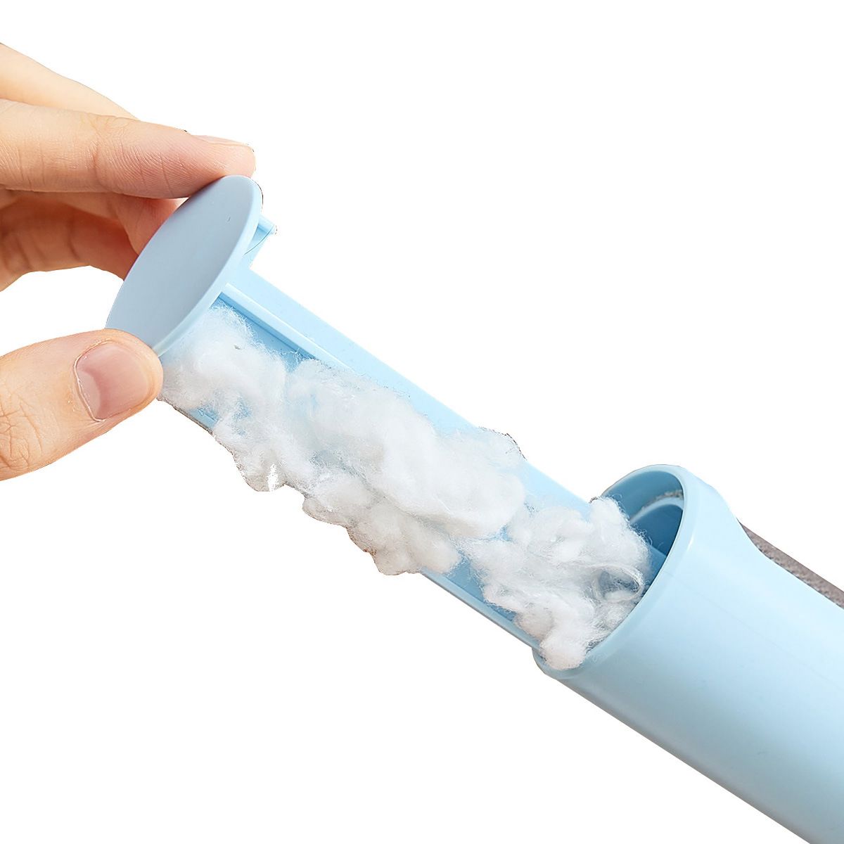 Pet Life Orotund Magical Lint and Pet Hair Removal Brush, Blue - thumbnail 4