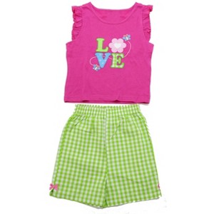 Just Love Two Piece Girls Shorts Set - 1 of 1