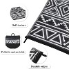 Acekool Reversible Outdoor Rug, Waterproof Plastic Straw Area Rug, Patio & Camping Carpet, Lightweight, Easy Clean, Portable for Deck & Backyard - 3 of 4