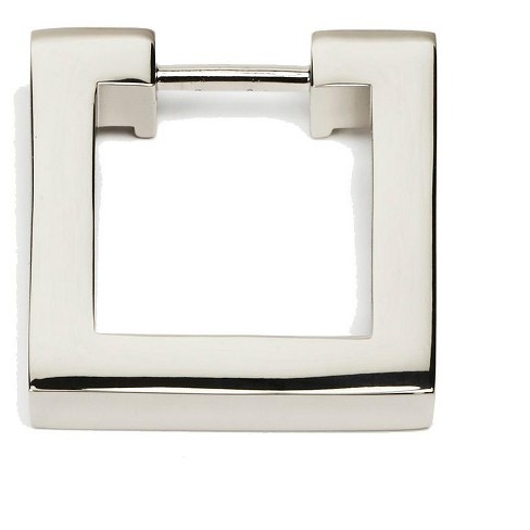 Alno A2670 15 1 1 2 Square Cabinet Ring Pull Polished Nickel