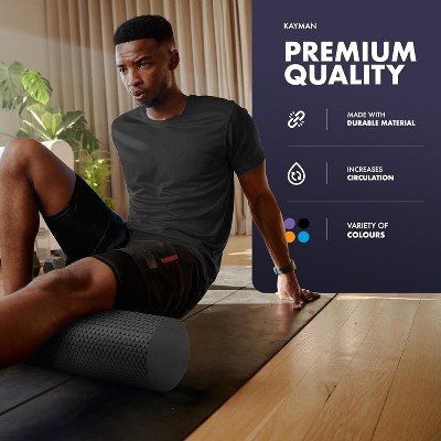 Sports Foam Roller Sports Recovery, Deep Tissue Muscle Tension Relief & Circulation