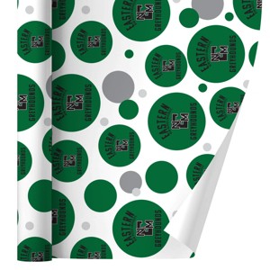 Eastern New Mexico University Greyhounds Logo Gift Wrap Wrapping Paper Roll 30x72 - 1 of 4