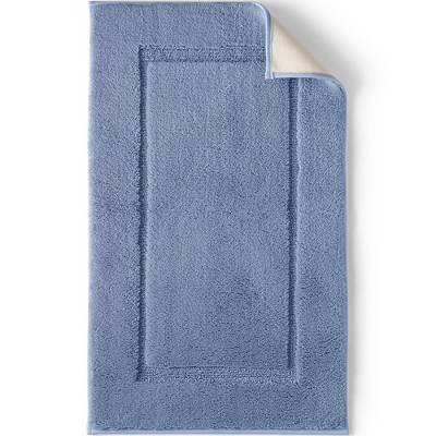 Lands' End Cotton Non-skid Contour Bath Rug