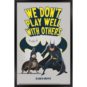 Trends International DC Comics Movie League of Super-Pets Framed Wall Poster Prints - 1 of 4