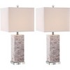 Homer Shell/Acrylic Lamp (Set of 2) - 26 Inch Height - LIT4106 - Shell - Safavieh - 3 of 4