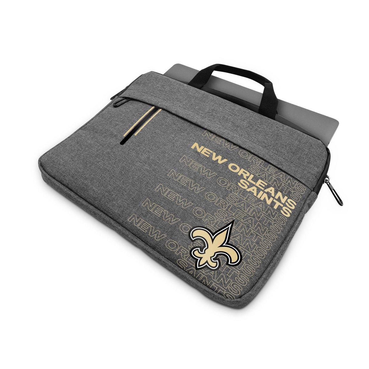 SOAR NFL 13 Inch Laptop Case- New Orleans Saints