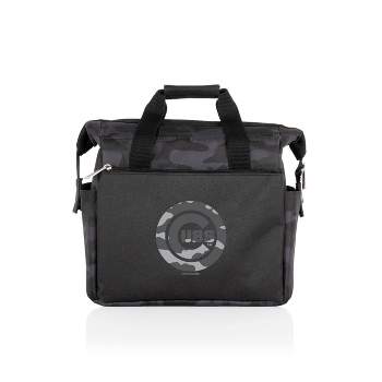 MLB Chicago Cubs On The Go Soft Lunch Bag Cooler - Black Camo