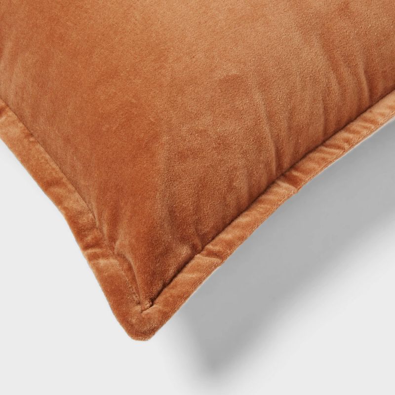 Cotton Velvet with Linen Reverse Oblong Dec Pillow - Threshold™, 4 of 5