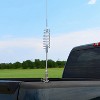 Tram® 5,000-Watt Penetrator Sparrow 26 MHz to 30 MHz CB Antenna with 49-1/4 Inch Stainless Steel Whip and 6-Inch Shaft in Silver - 4 of 4