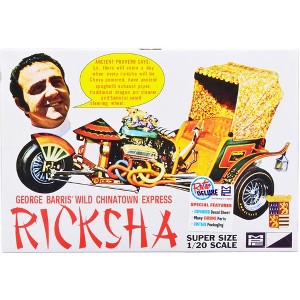 Skill 2 Model Kit George Barris' Wild Chinatown Express Ricksha 1/20 Scale Model by MPC - 1 of 4