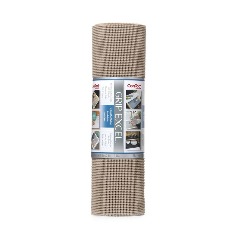 Con-Tact Grip Excel Single Pack 20&#34;x24&#39; Taupe, 1 of 8