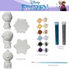 Disney Frozen DIY Paint Your Own Figurines Arts and Crafts Set for Girls - Elsa, Anna, Olaf, Snowflakes - 2 of 4