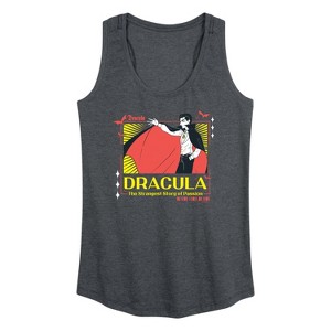Women's - Universal - Anime Dracula Graphic Racerback Tank - 1 of 4