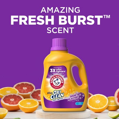 Arm & Hammer Fresh Burst Liquid Laundry Detergent 166.5 fl oz