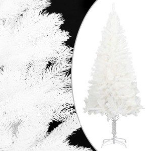vidaXL Artificial Christmas Tree Lifelike Needles White 5 ft - 1 of 4