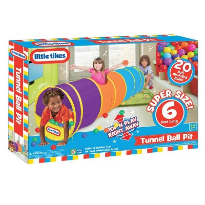 Play tunnel and store ball pit