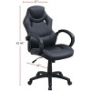 NicBex Adjustable Height Home Office Desk Chairs with Universal Wheels for Gaming Work Study - image 3 of 4