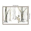 Amanti Art 33"x23" Christmas Forest Landscape by Tara Reed Framed Canvas Wall Art Print - 4 of 4