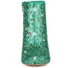 Allegra K Women's Sparkle Pointed Toe Stiletto Heel Ankle Boots - 2 of 4