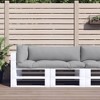 vidaXL Pallet Sofa Cushions 3 pcs Gray - 2 of 4