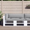 vidaXL Pallet Sofa Cushions 3 pcs Gray - image 2 of 4